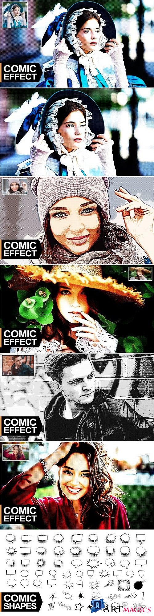 Comic Effect PS Action - 3217043