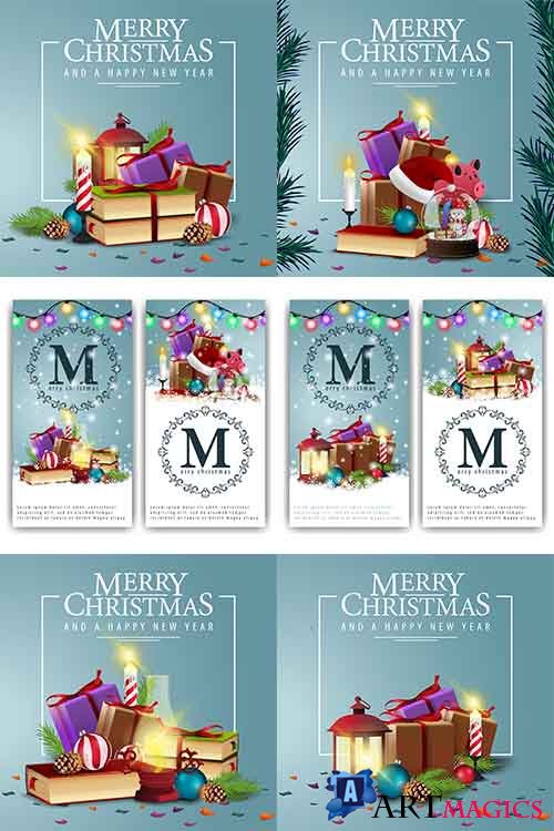   - 6 -   / Christmas cards - 6 - Vector Graphics