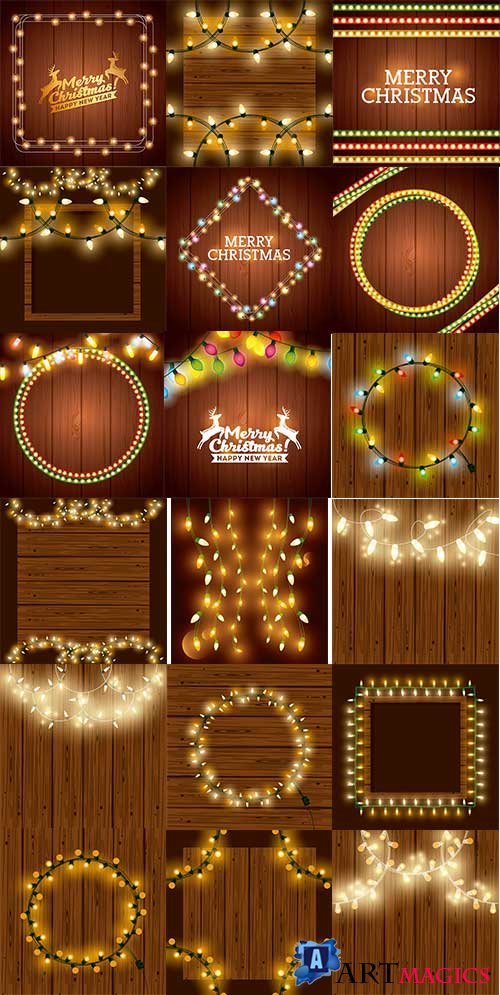    - 20 -   / Christmas backgrounds -20 - Vector Graphics 