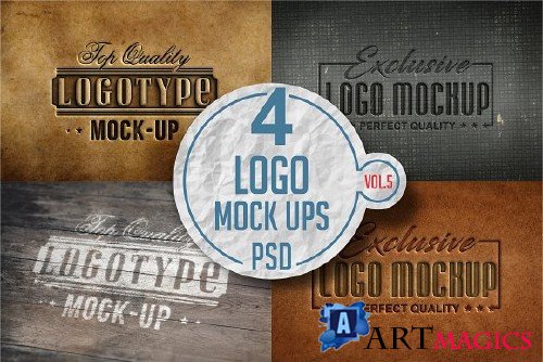 Logo Mock-up Pack Vol 5 3331474