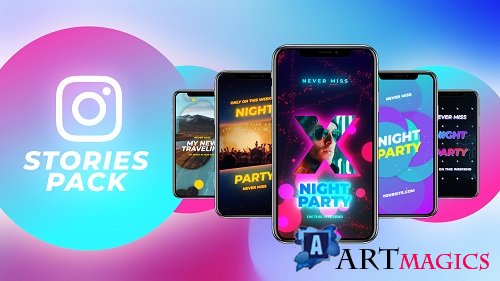 Instagram Stories Pack 10 - After Effects Templates