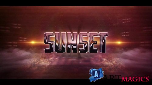 3D Sunset Logo 161294 - After Effects Templates