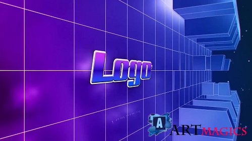 Wireframe Path Retro Logo 161849 - After Effects Templates