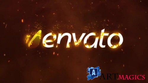 Fire Logo Reveal 02 - After Effects Templates