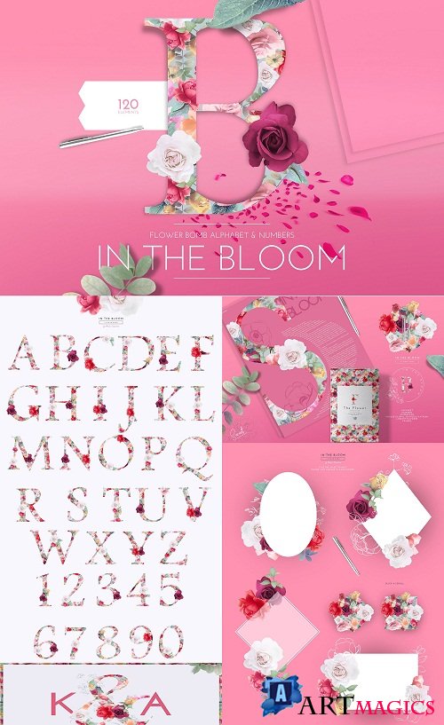 In The Bloom - Flower Bomb Alphabet 3331363