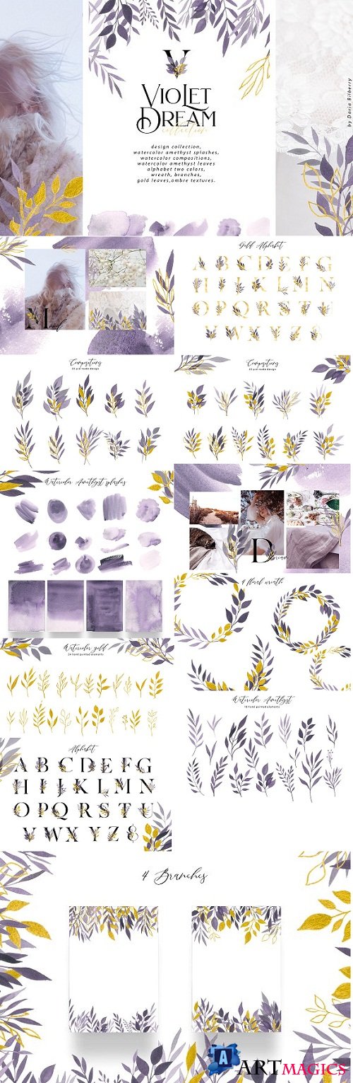 Violet Dream collection - 3362756