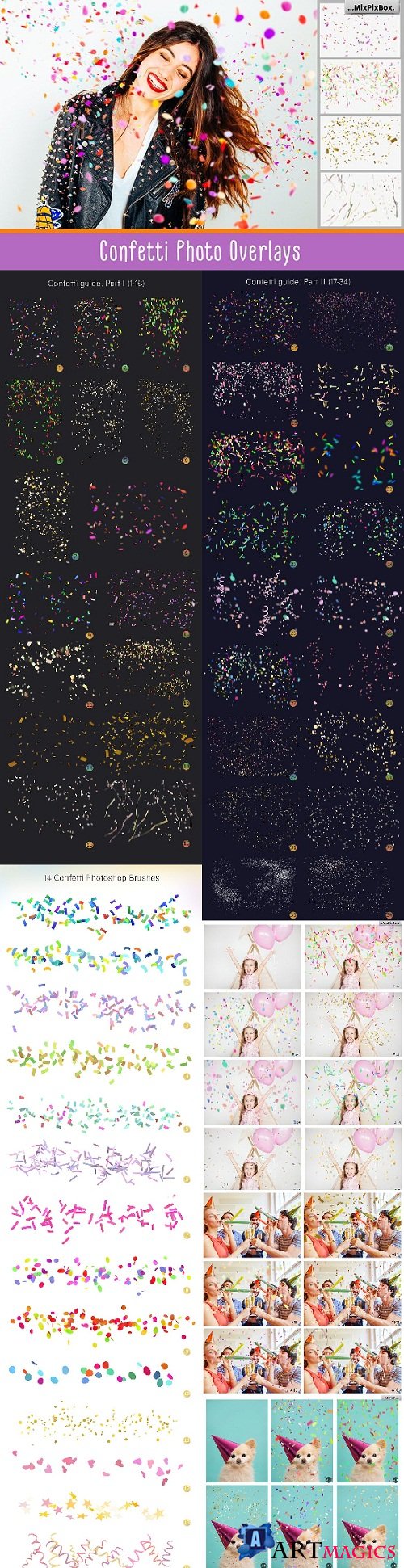 Confetti overlays + PS brushes 1571697