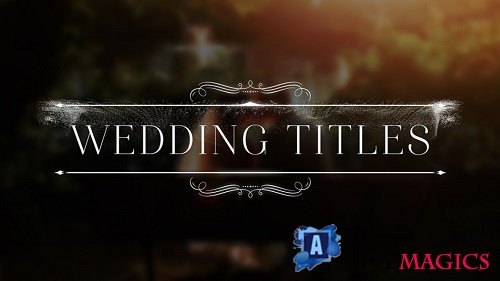 Wedding Titles 186904 - After Effects Templates
