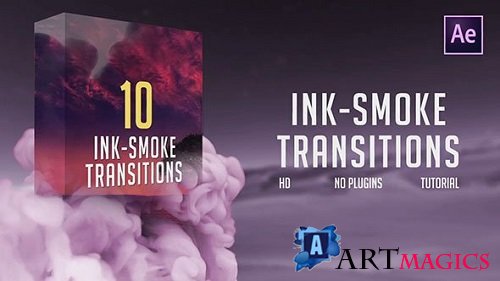 Ink-Smoke Transitions 187289 - After Effects Templates