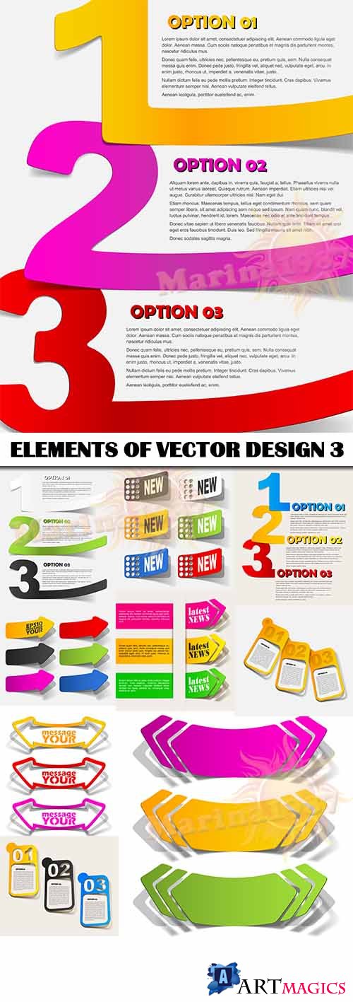 ELEMENTS OF VECTOR DESIGN 3 10 EPS