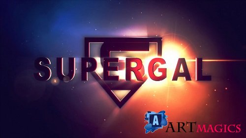 Supergal Title/logo Reveal 10 - After Effects Templates