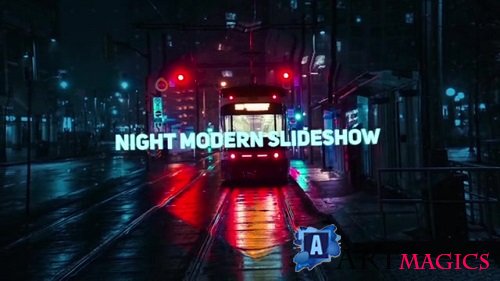 Night Modern Slideshow 103520447 - After Effects Templates