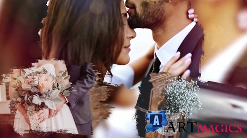 Wedding Brush Slideshow - After Effects Templates