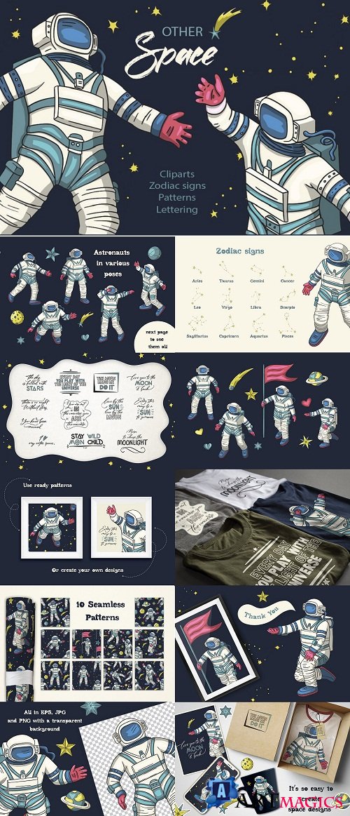 Other Space. Big graphic pack - 3578477