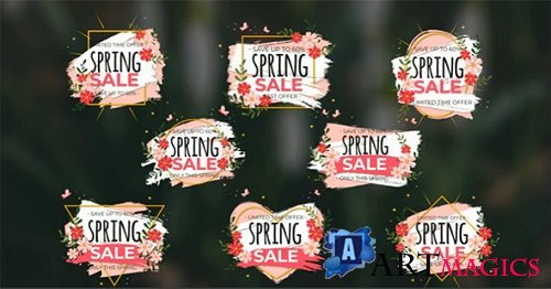 Spring Sale Titles 195132 - After Effects Templates