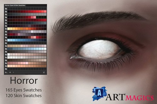 Horror Eyes & Skin Ai and PS Swatches - 2898360 - 2881239
