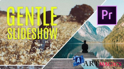Gentle Photo Slideshow - Premiere Pro Template