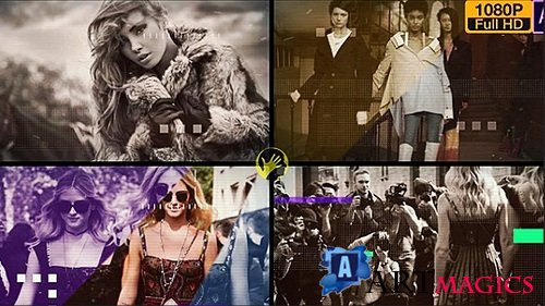 Clean Fashion Reel 200500 - After Effects Templates