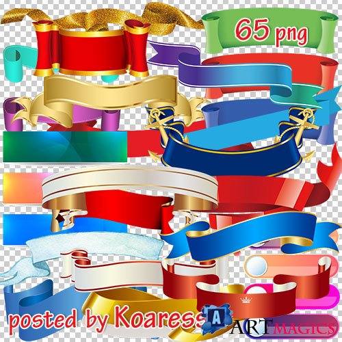 ,      - Ribbons, banners png clipart