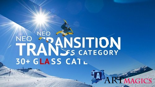 Neo Glass Transition - After Effects Templates