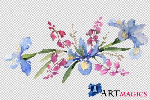 Bouquet Refinement Watercolor png - 3641859
