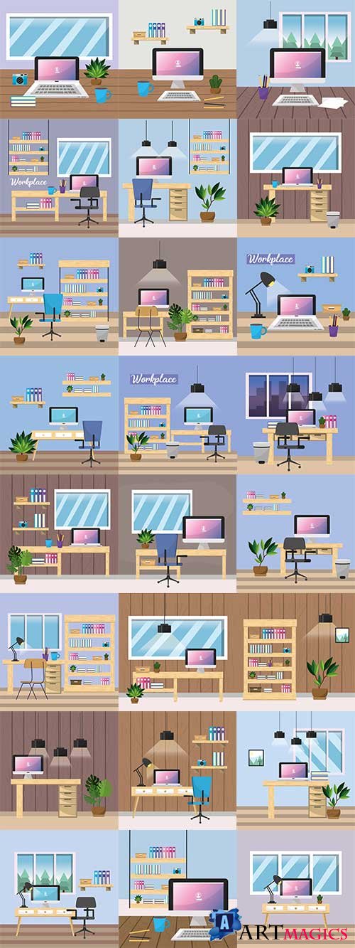   -   / Office - Vector Graphics