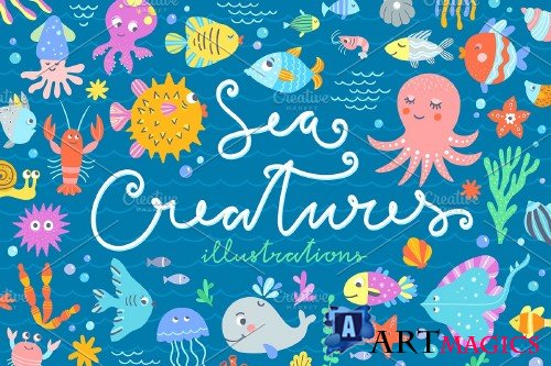 Sea Creatures Collection - 2626255