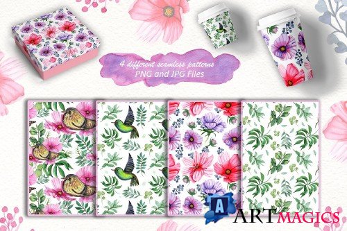 Watercolor Summer Collection - 3674886