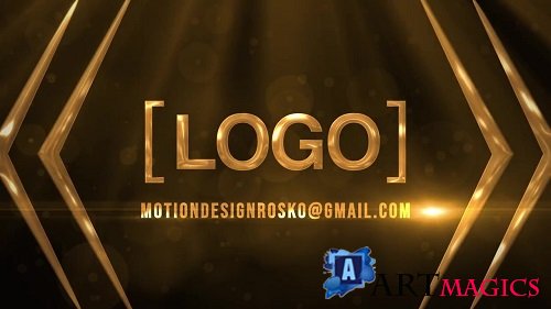 Luxury Golden Logo - After Effects Templates