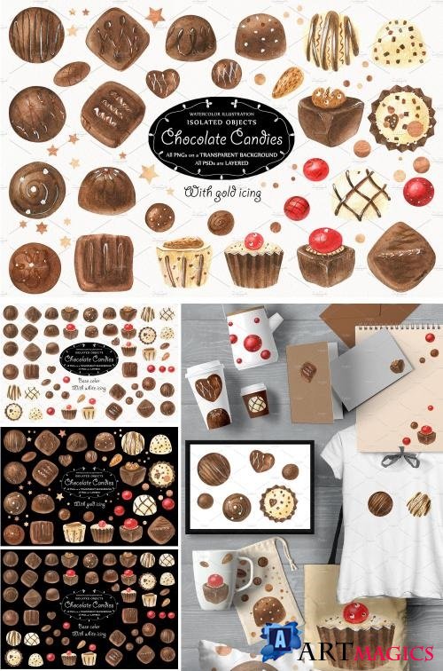 Sweet Life. Chocolate Candies - 3107170