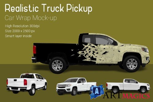 Truck Pickup Mock-Up - 3686619