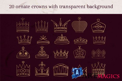 68 Elegant Crowns - 3064529