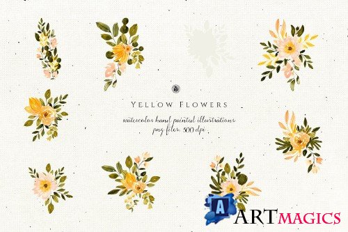 Yellow Flowers - 3682044