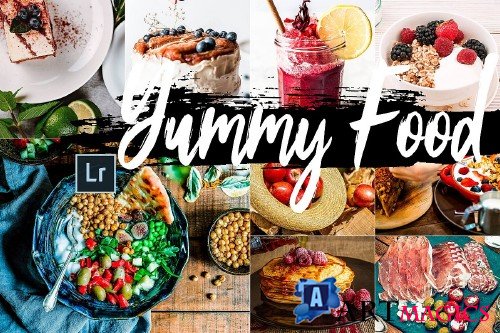 Neo Yummy Food Theme Desktop Lightroom Presets - 246230