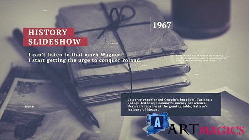 History Slideshow 22721955 - Project for After Effects (Videohive)