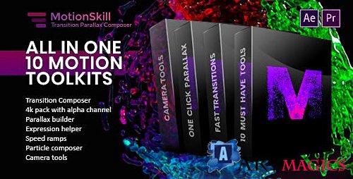 All in One Motion, Transition, Parallax, Expression ToolKit - Add Ons for After Effects & Premiere Pro (Videohive)