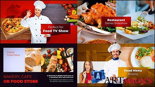 Food Slideshow 23084172 - Project for After Effects (Videohive)
