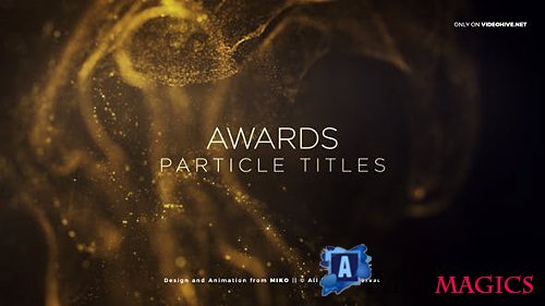 Awards Particles Titles - Project for After Effects (Videohive)