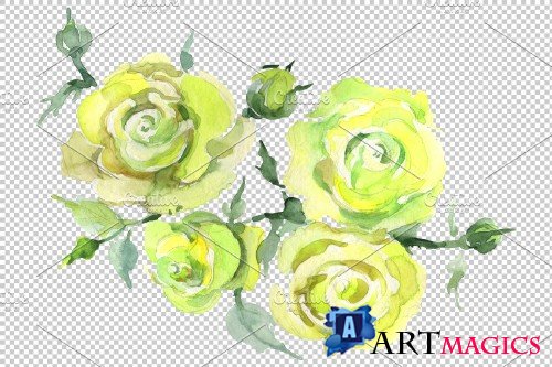 Bouquet with roses romance - 3713032