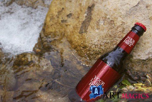 Riverside Stone | Beer Mockup - 262256
