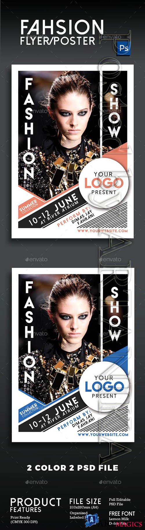 Graphicriver - Fashion Show Flyer Poster Vol 2 16292512