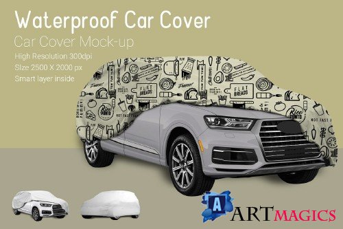 Car Cover Mock-Up - 3726487