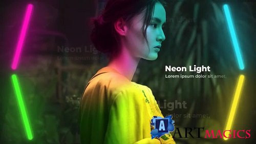 Neon Light Slides 221354 - After Effects Templates