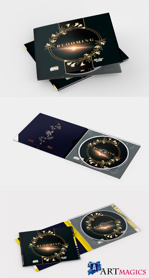 PSD Mockup to Your CD Artwork