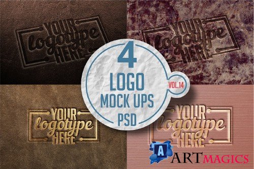 Logo Mock-up Pack Vol.14 - 3340122