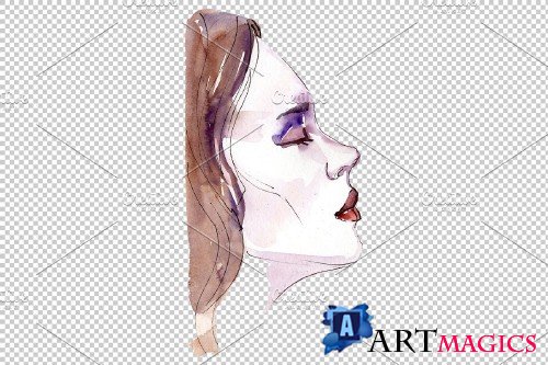 Fashion trend Watercolor png - 3753725
