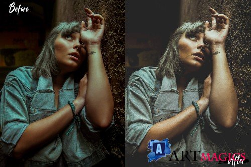 Neo Indoor Portrait Theme Color Grading photoshop actions - 255539