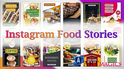 Instagram Food Stories 215213 - After Effects Templates