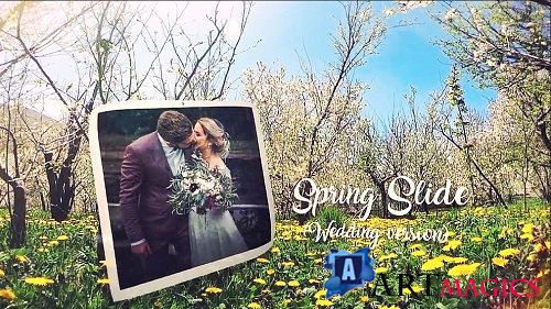 Spring Wedding Slide 230625 - After Effects Templates