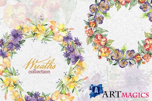Beautiful Bouquets Watercolor png - 258740